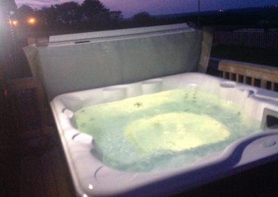 Hot Tub at night