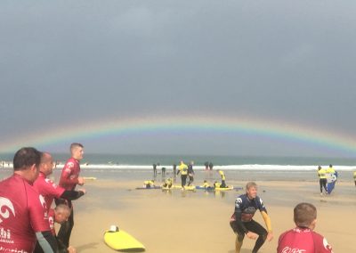 Surfing lessons - whatever the weather