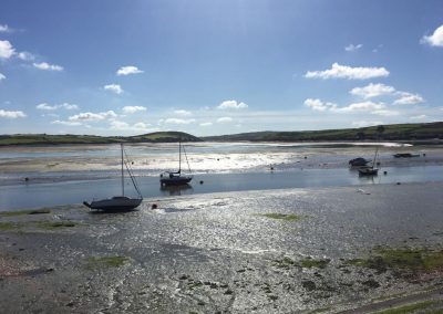 Views across the Camel estuary